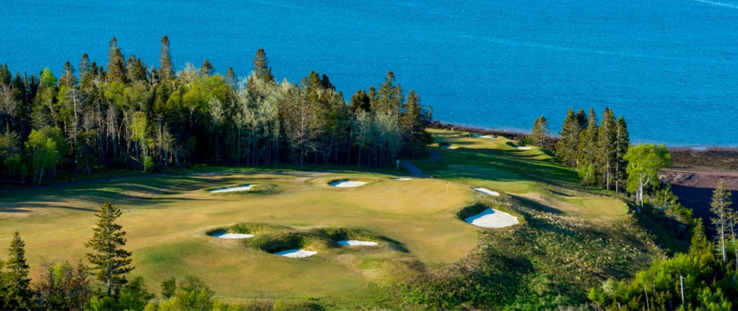 Golf hole-11 Algonquin resort, Andrews by the sea