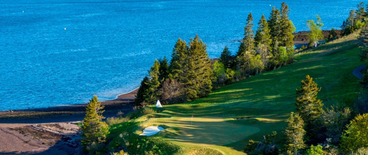 Golf hole-12 Algonquin resort, Andrews by the sea