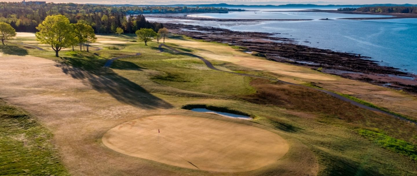 Golf hole-16 Algonquin resort, Andrews by the sea