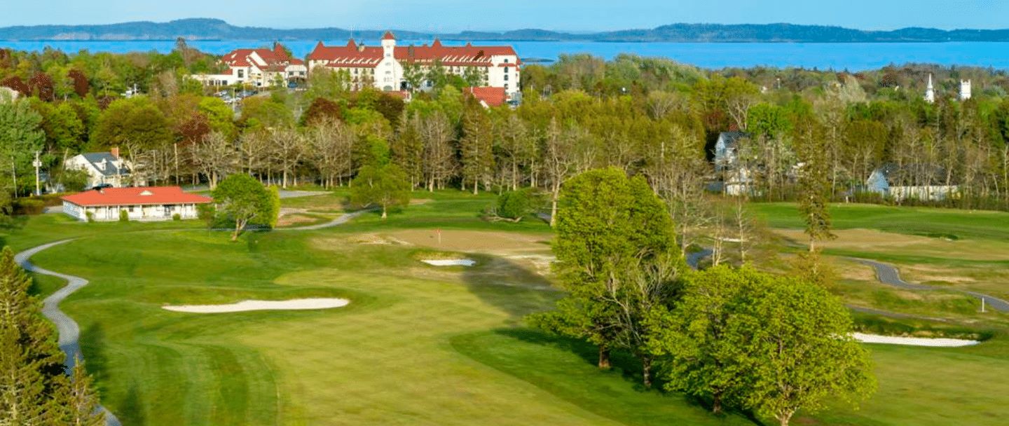 Golf hole-4 Algonquin resort, Andrews by the sea