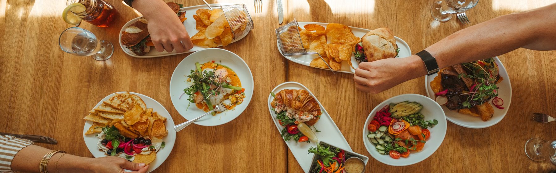 Dining at Andrews By the Sea, New Brunswick