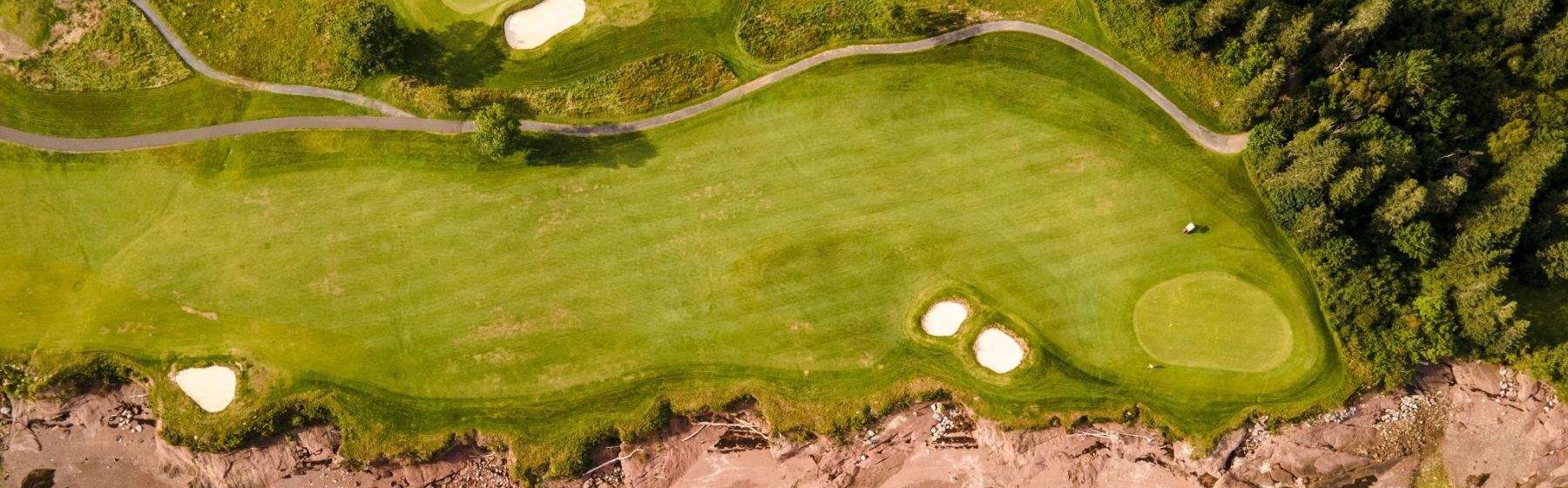 Golf course overview at Andrews By The Sea, NewBrunswick