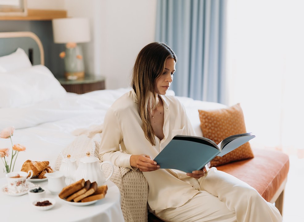 In-Room Dining at Andrews By the Sea, New Brunswick