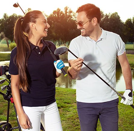 Golf Warm Up at Algonquin resort, Andrews By The Sea