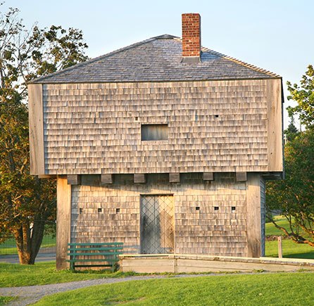 St. Andrews Blockhouse at Andrews By the Sea, New Brunswick 