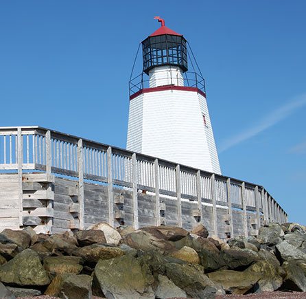 St. Andrews (Pendlebury) Lighthouse at Andrews By the Sea, New Brunswick